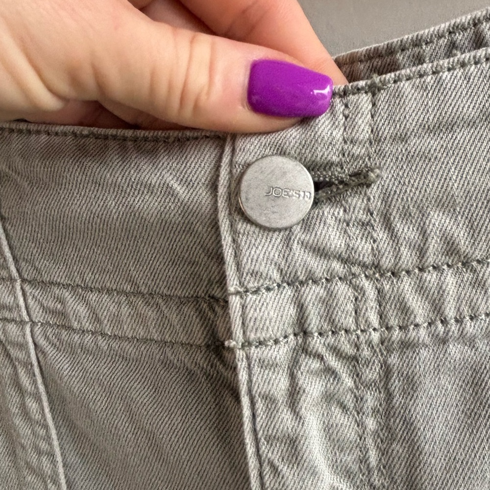 Joes The Honor High Rise Vintage Straight Leg Cotton Lyocell Green Pants size 29 - Picture 5 of 14